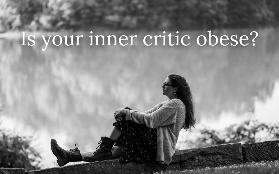 feeding inner critic author young adult girl in nature