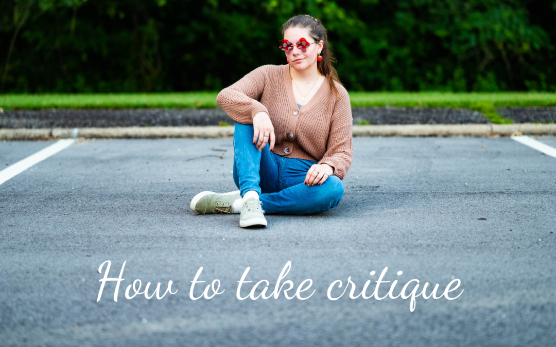 How to take critique better Alli Prince Best selling author three ways to take critique well