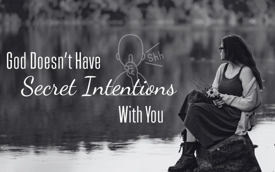 God Doesn't Have Secret Intentions WIth you Seeking God's will Alli Prince Christian Author