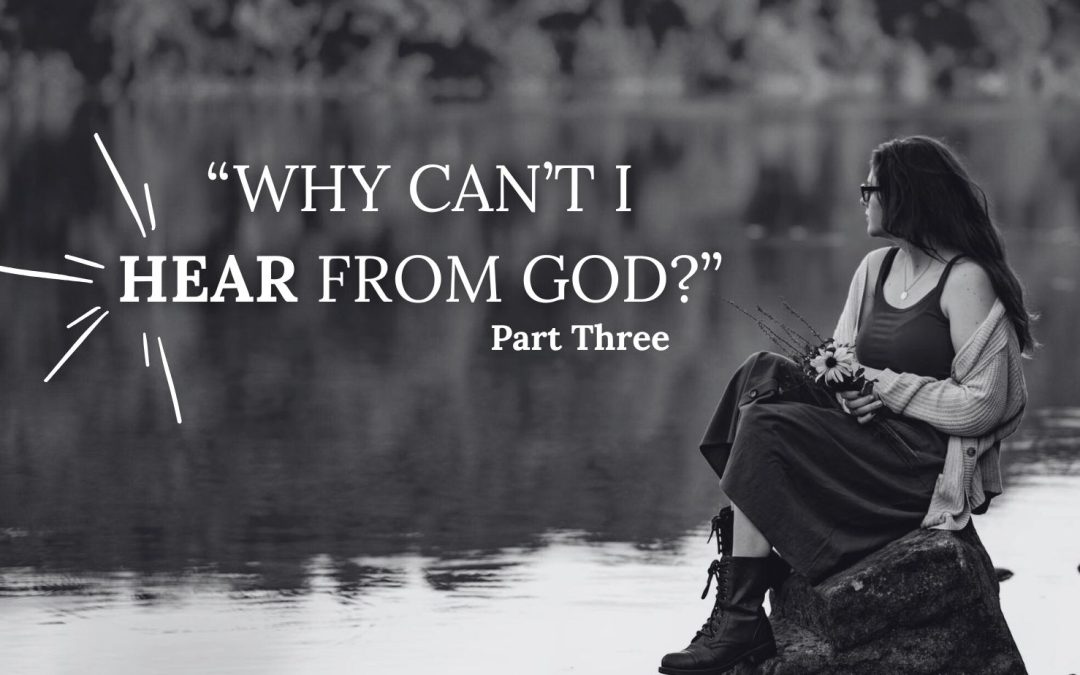 Why Can't I hear from God Teen Christian Help by author Alli Prince