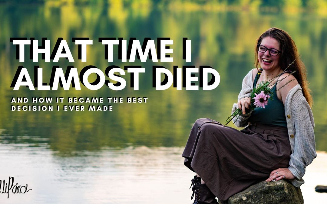 Writing testimony near death experience God's healing by author Alli Prince
