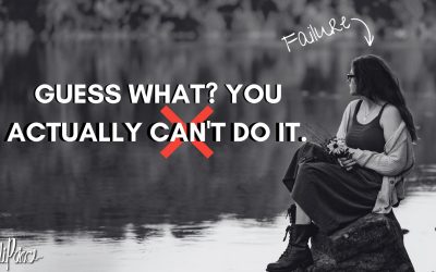 Guess what? You actually CAN’T do it.
